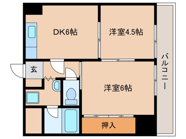 ジョイメゾン２１の物件間取画像